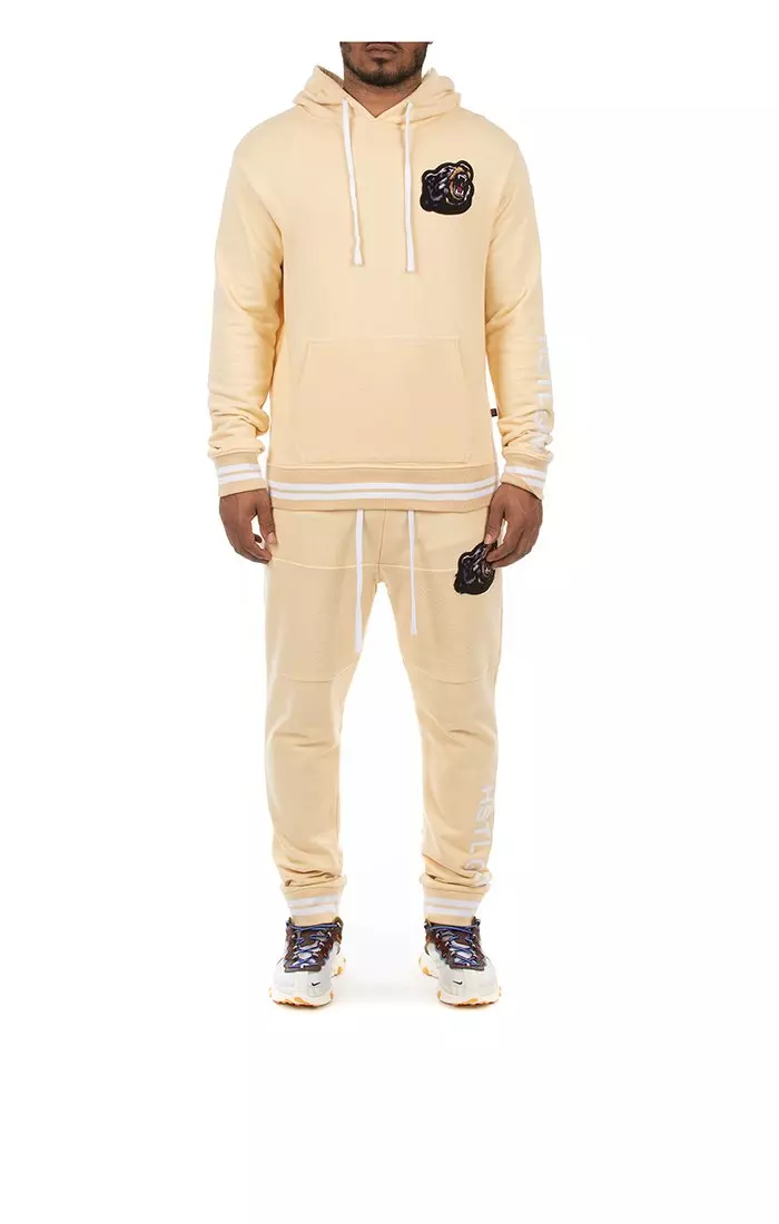 Tan discount sweatsuit mens